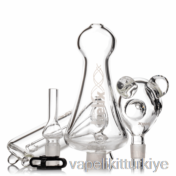 Vape Likit Grav 14mm Helix çok Amaçlı Kit şeffaf